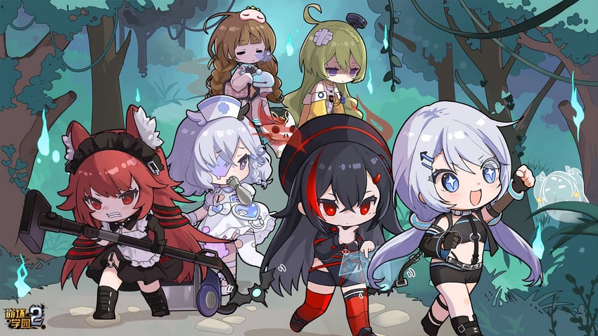ares, thor, tyr, fenrir, lucien, and 2 more (honkai and 1 more)