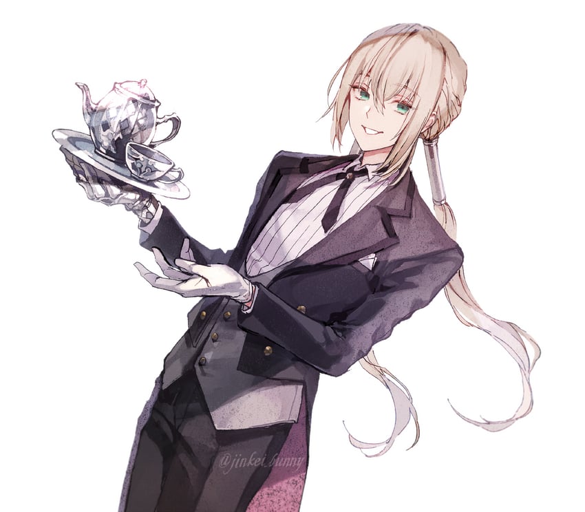 bedivere (fate and 1 more) drawn by koshika_rina