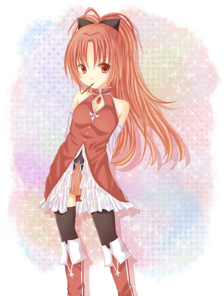 sakura kyoko (mahou shoujo madoka magica) drawn by hinaka_8910