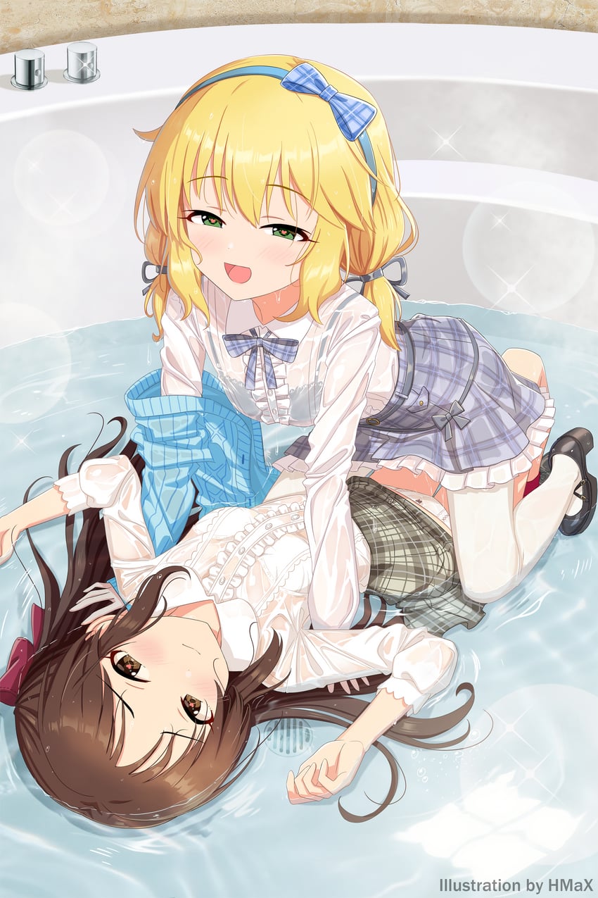 tachibana arisu and sakurai momoka (idolmaster and 1 more) drawn by hmax