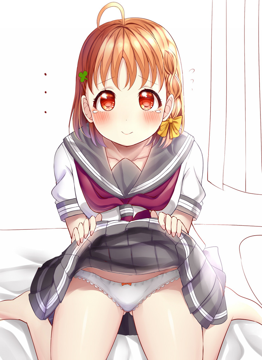 takami chika (love live! and 1 more) drawn by mizukoshi_(marumi)