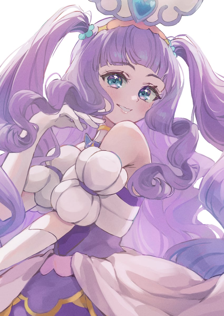 ellee-chan and cure majesty (precure and 1 more) drawn by meguru_(dagmin)
