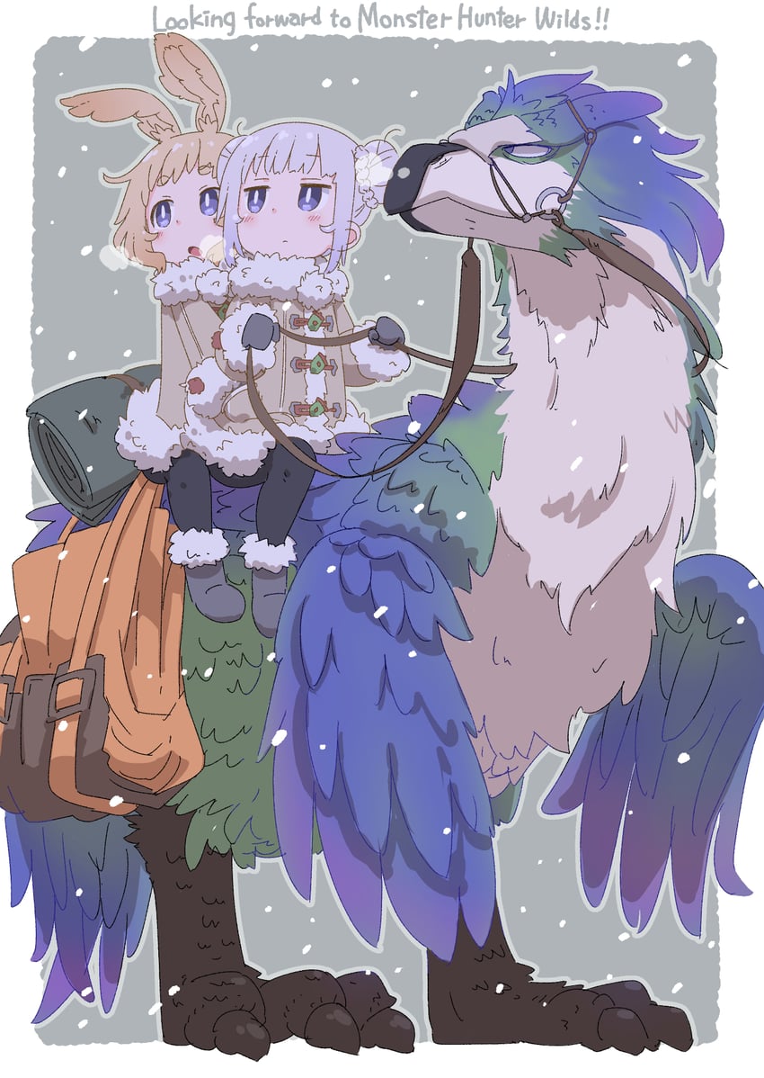 tabasa, seikret, and samansa (original and 2 more) drawn by tabayan_jigokuhen