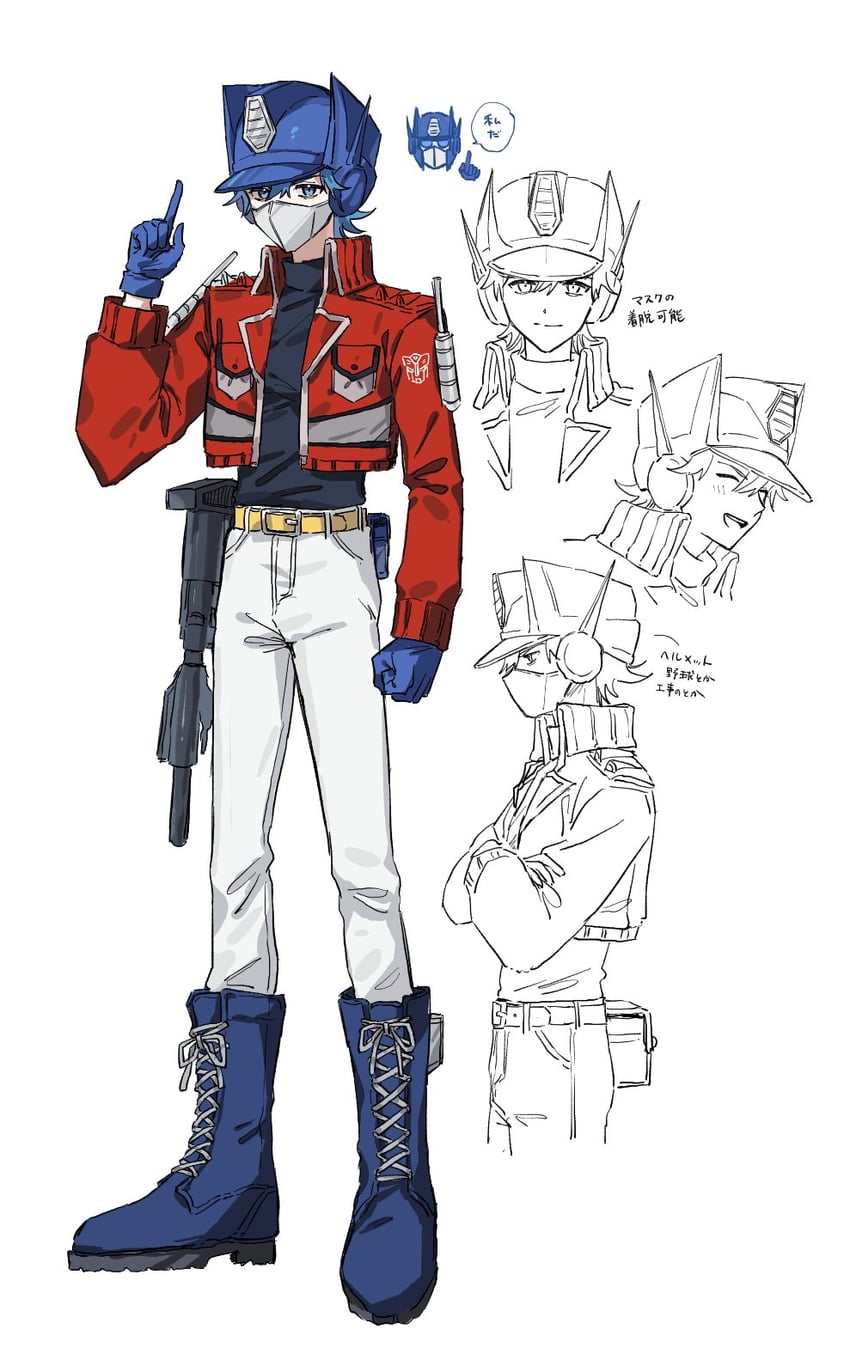 optimus prime (transformers and 1 more) drawn by kienai_11