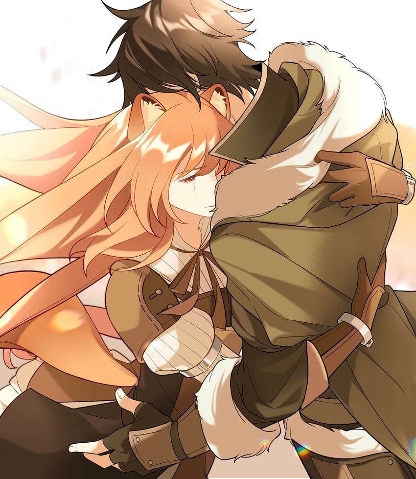 raphtalia and iwatani naofumi (tate no yuusha no nariagari) drawn by dice657523