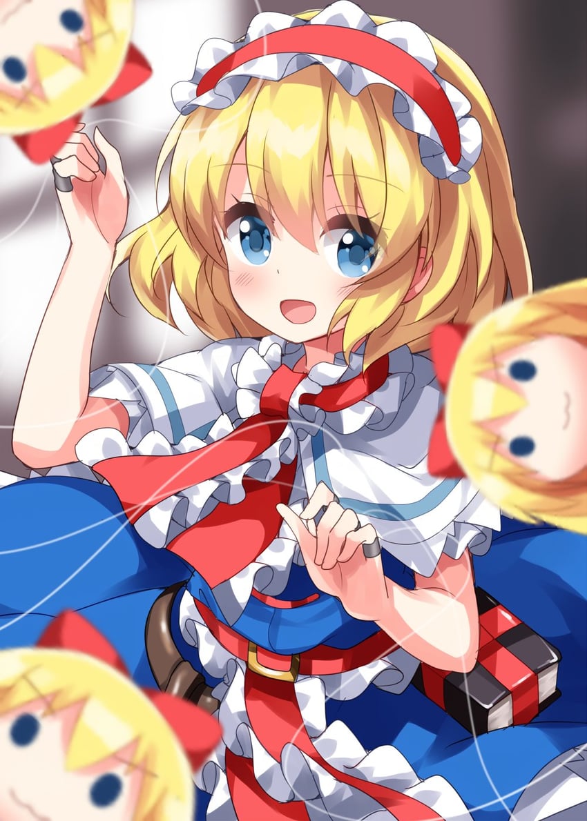 Alice Margatroid And Shanghai Doll Touhou Drawn By Ruu Tksymkw Danbooru