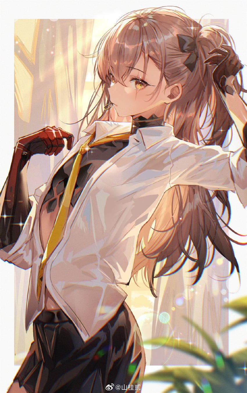 ump45 and leva (girls' frontline and 1 more) drawn by shanguier