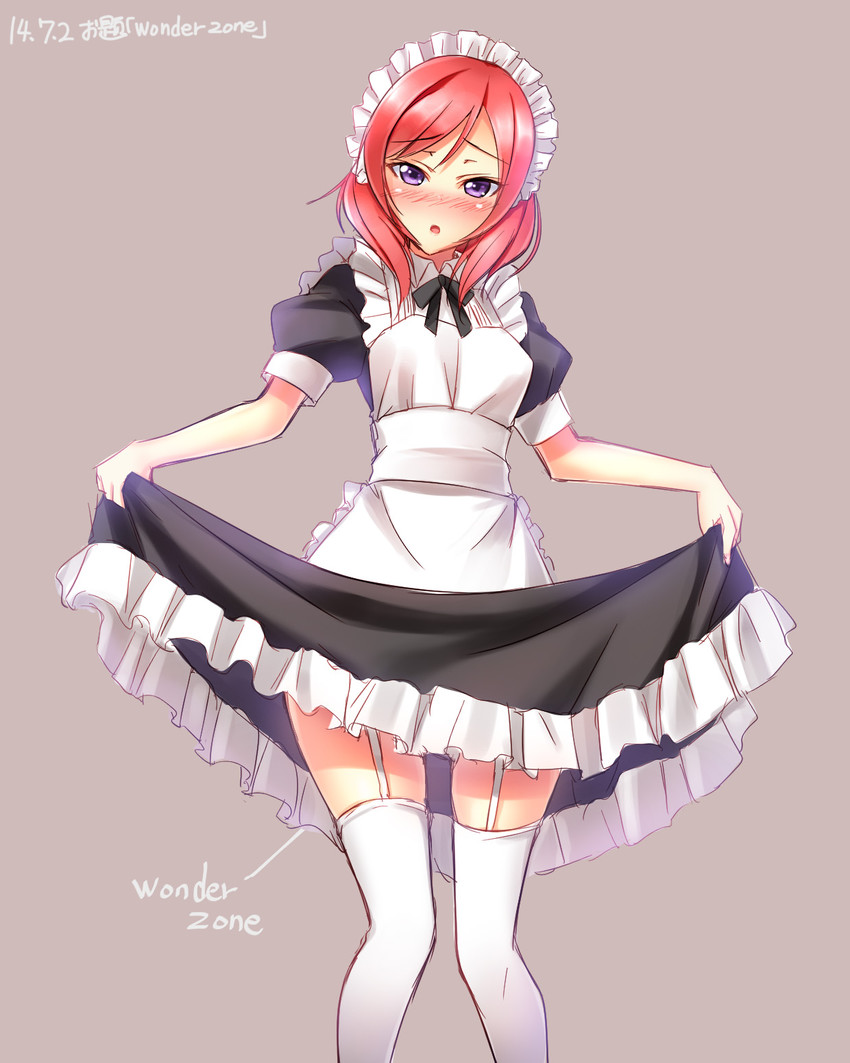 nishikino maki (love live! and 1 more) drawn by yu-ta
