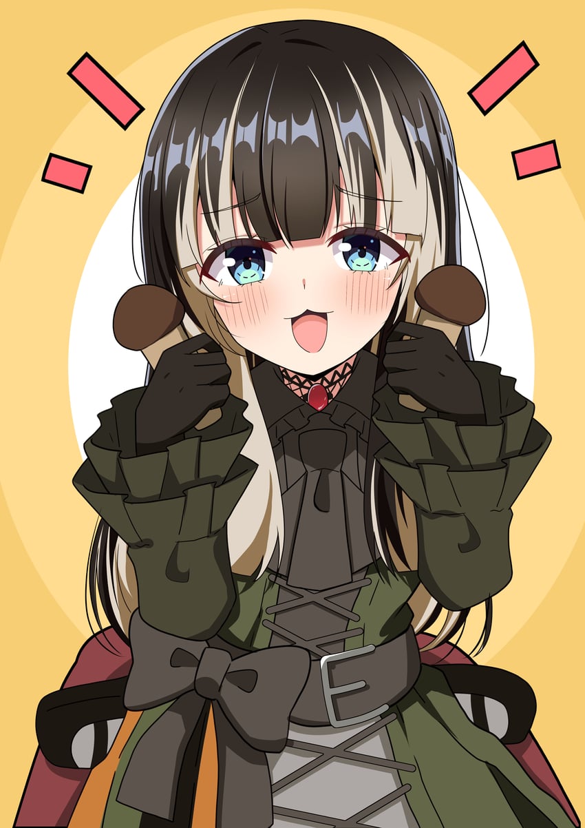 juufuutei raden (hololive and 1 more) drawn by hosinonana