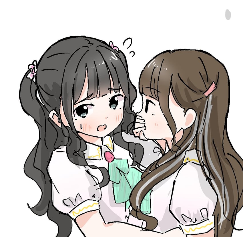 tsukine kona and kan kanna (love live! and 2 more) drawn by tazaki_masanobu
