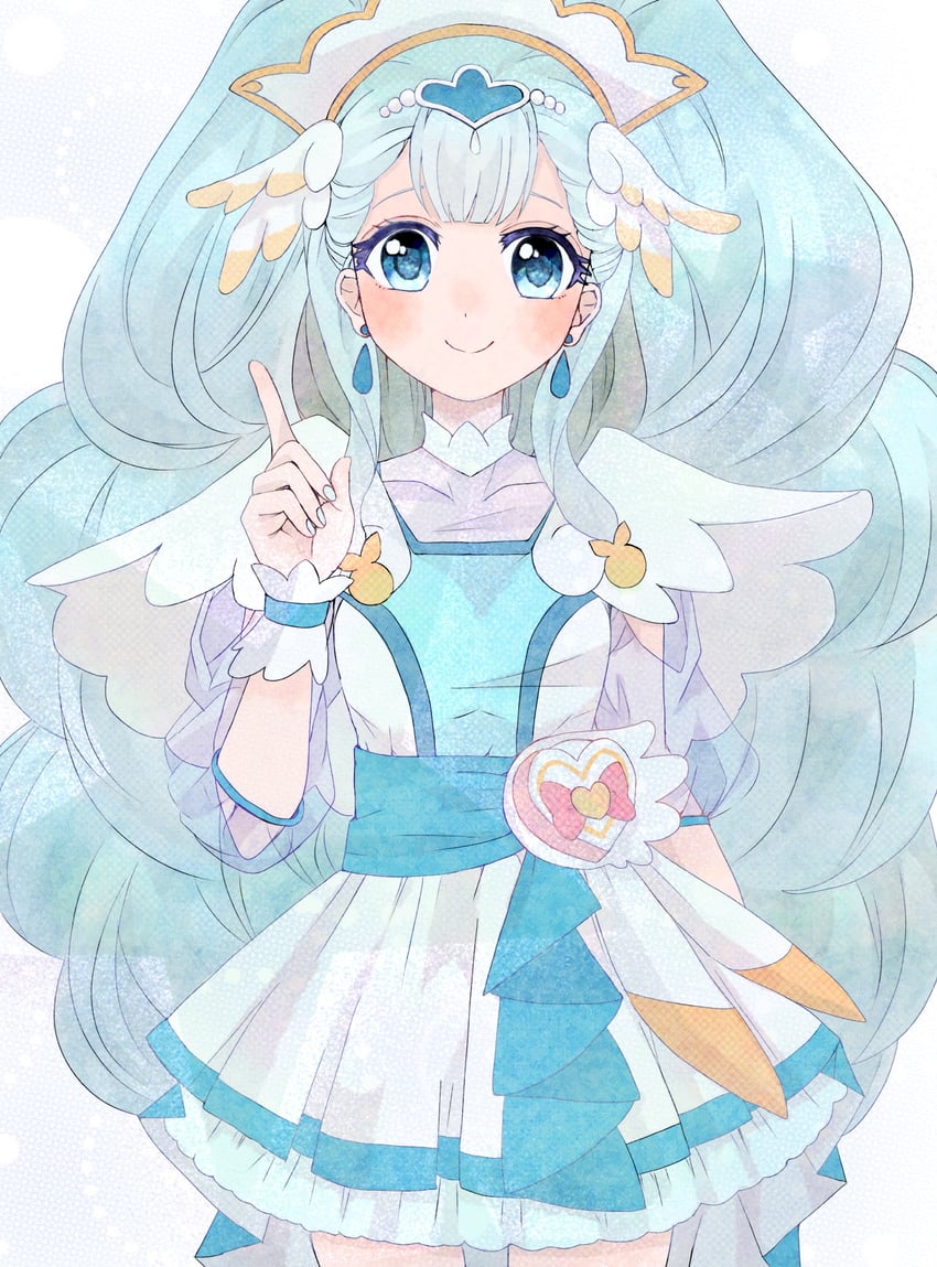 yakushiji saaya and cure ange (precure and 1 more) drawn by nauka