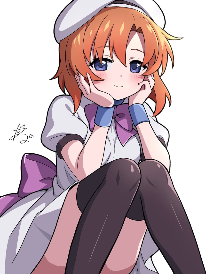 ryuuguu rena (higurashi no naku koro ni) drawn by niyane