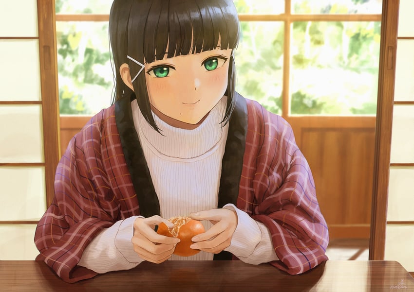 kurosawa dia (love live! and 1 more) drawn by papi_(papiron100)