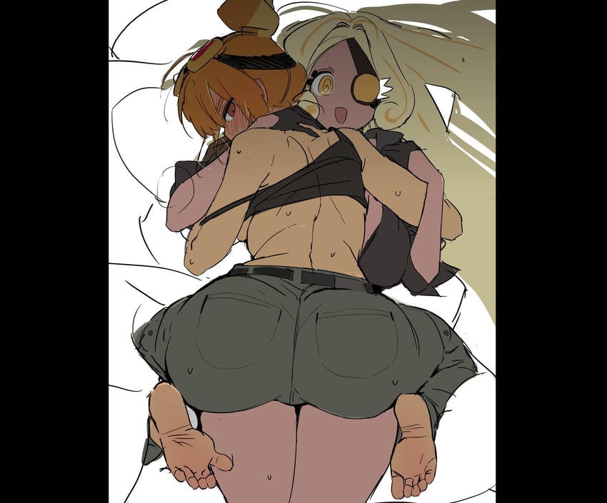 timekeeper cookie and croissant cookie (cookie run and 1 more) drawn by ohta_guk_hip