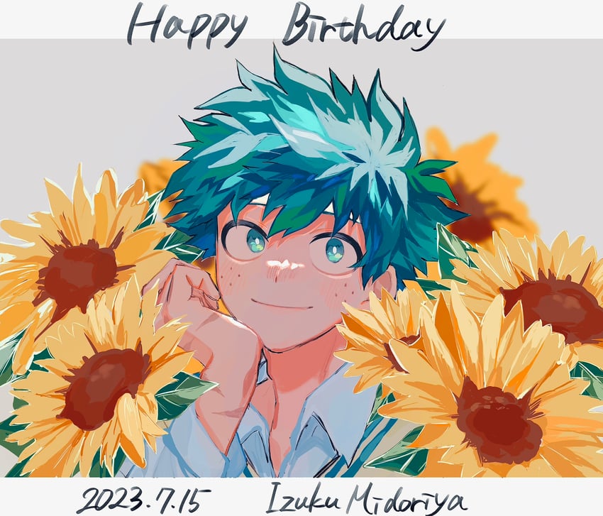 midoriya izuku (boku no hero academia) drawn by mizore_(mizoredama_0377)