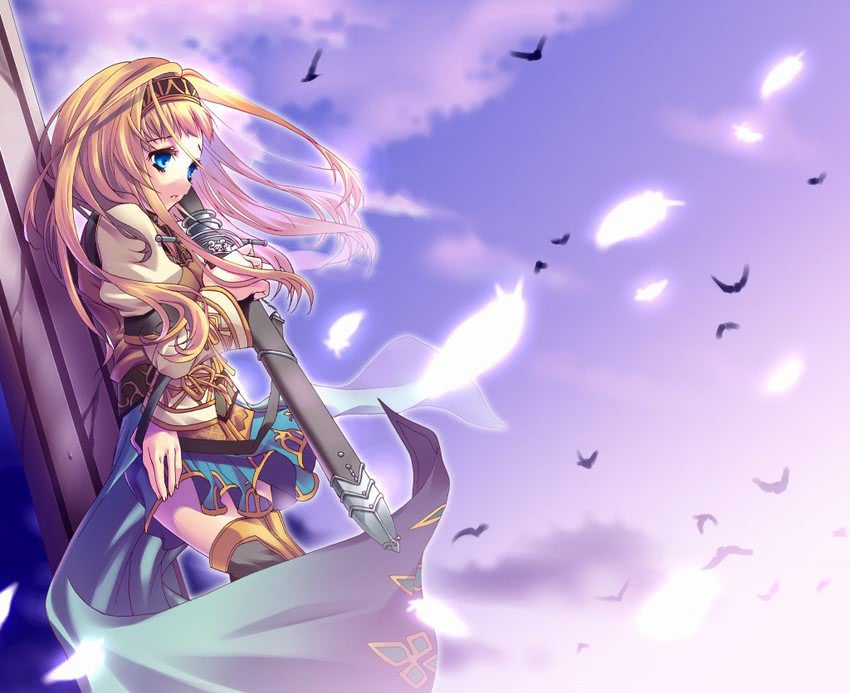alicia (valkyrie profile and 1 more) drawn by komi_zumiko