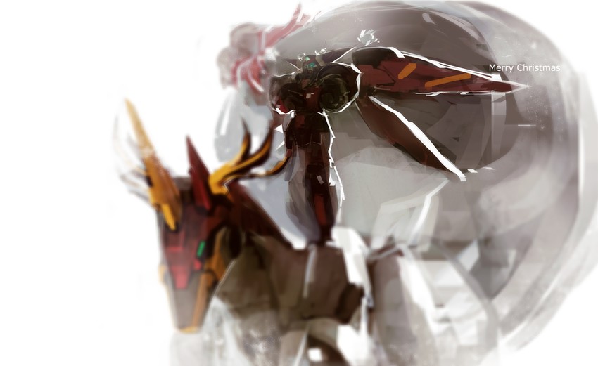 master gundam and fuunsaiki (gundam and 1 more) drawn by pump_(pumpqmuq)