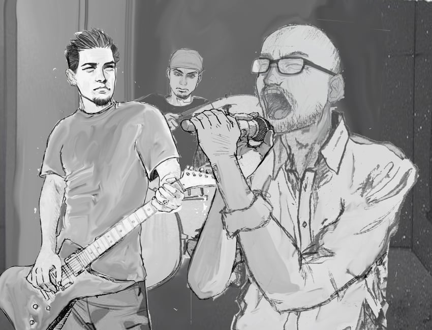 michael kenji shinoda and czechcloud (real life and 3 more)