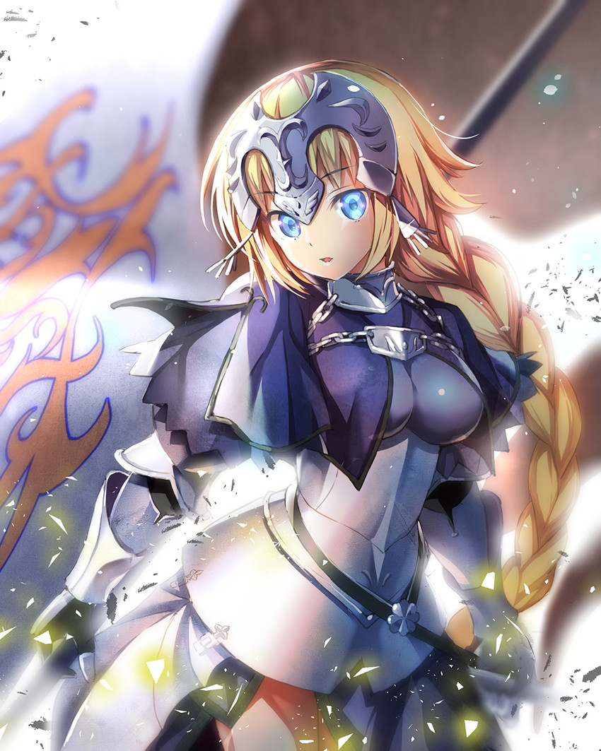 jeanne d'arc and jeanne d'arc (fate and 1 more) drawn by suishougensou ...