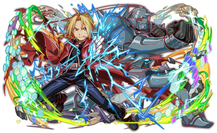 edward elric and alphonse elric (fullmetal alchemist and 1 more)