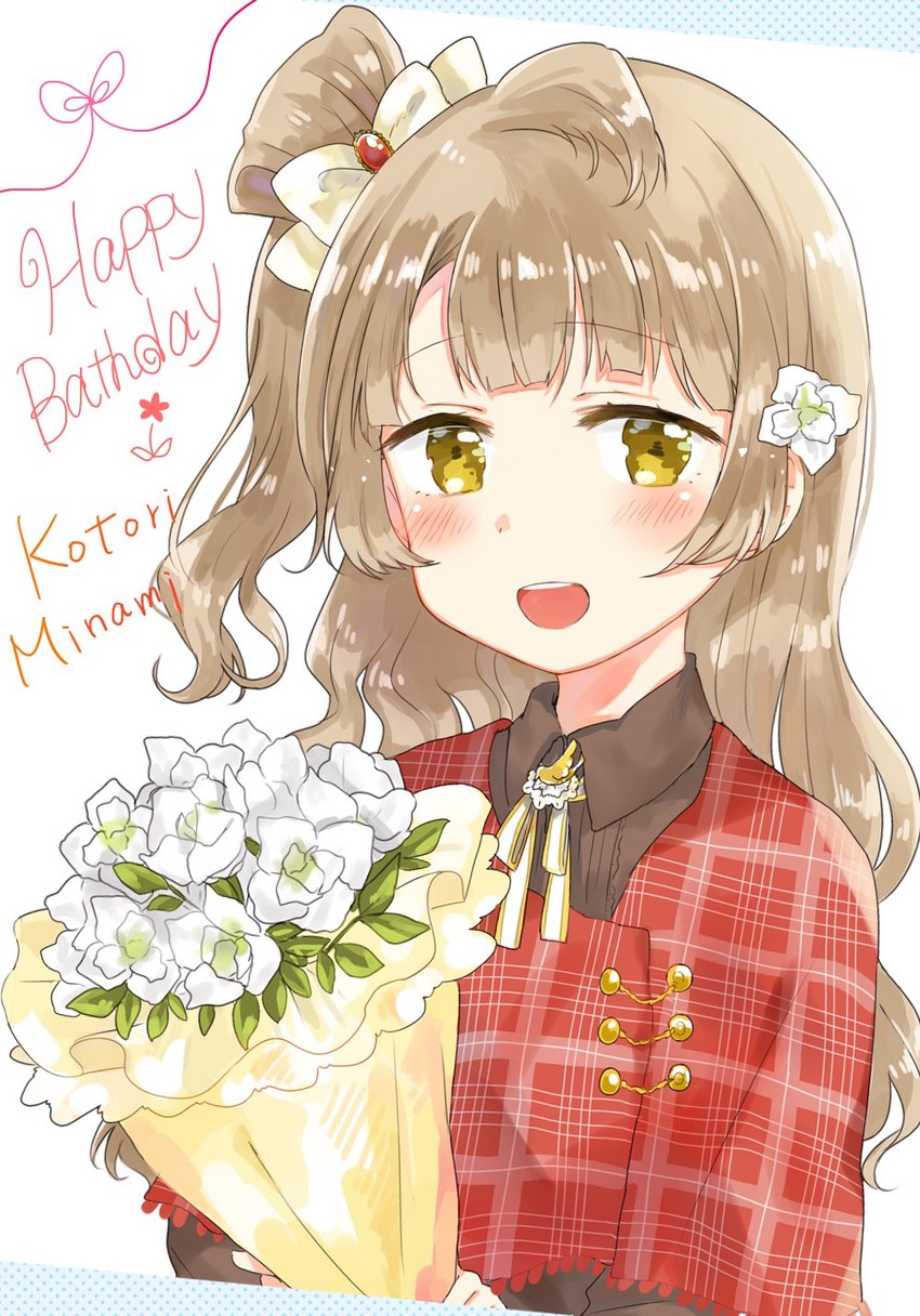 minami kotori (love live! and 1 more) drawn by gmanee
