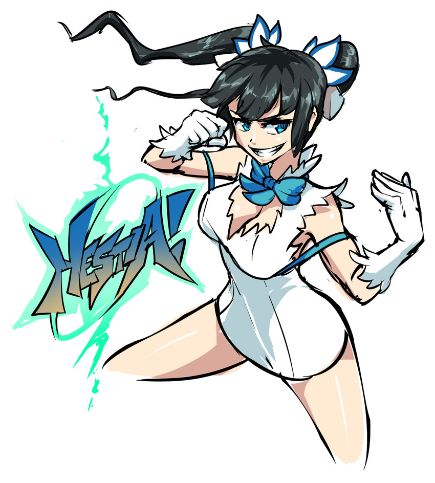hestia (dungeon ni deai wo motomeru no wa machigatteiru darou ka) drawn by triple-q