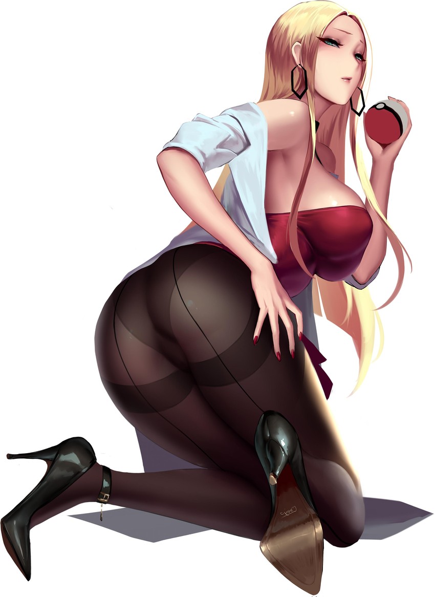 oleana (pokemon and 1 more) drawn by cian_yo
