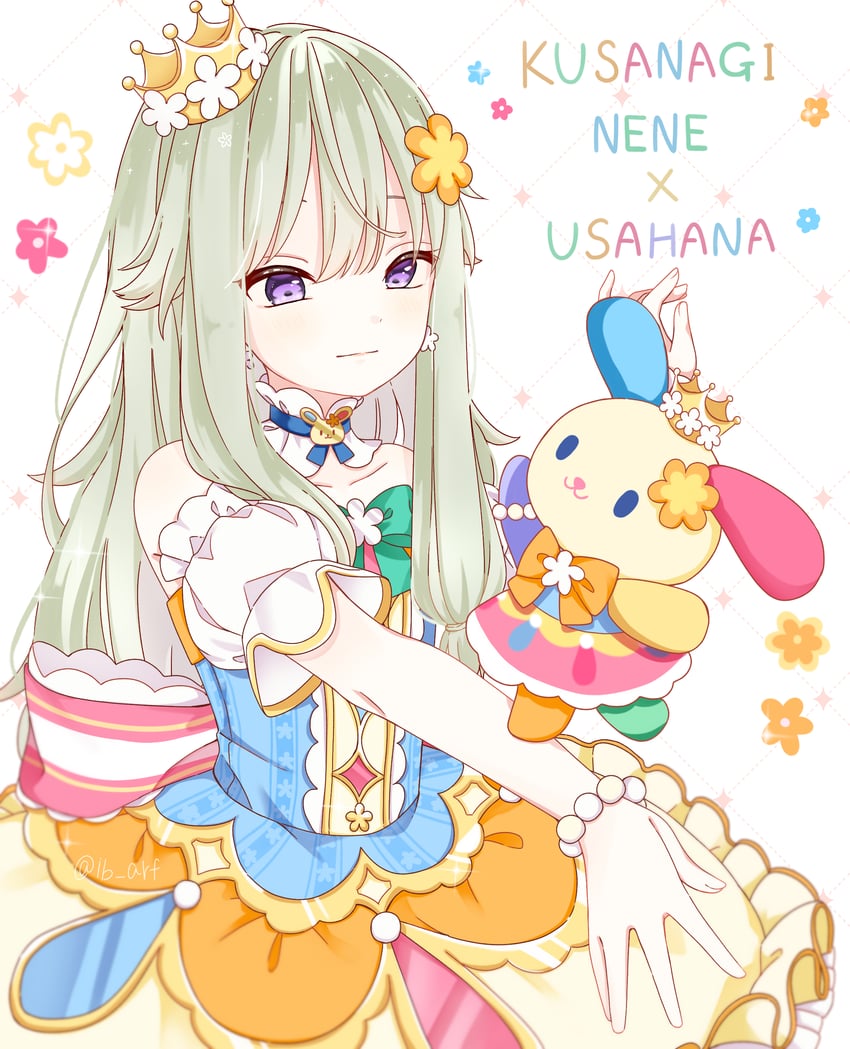 kusanagi nene and usahana (project sekai and 1 more) drawn by akage_no_inu