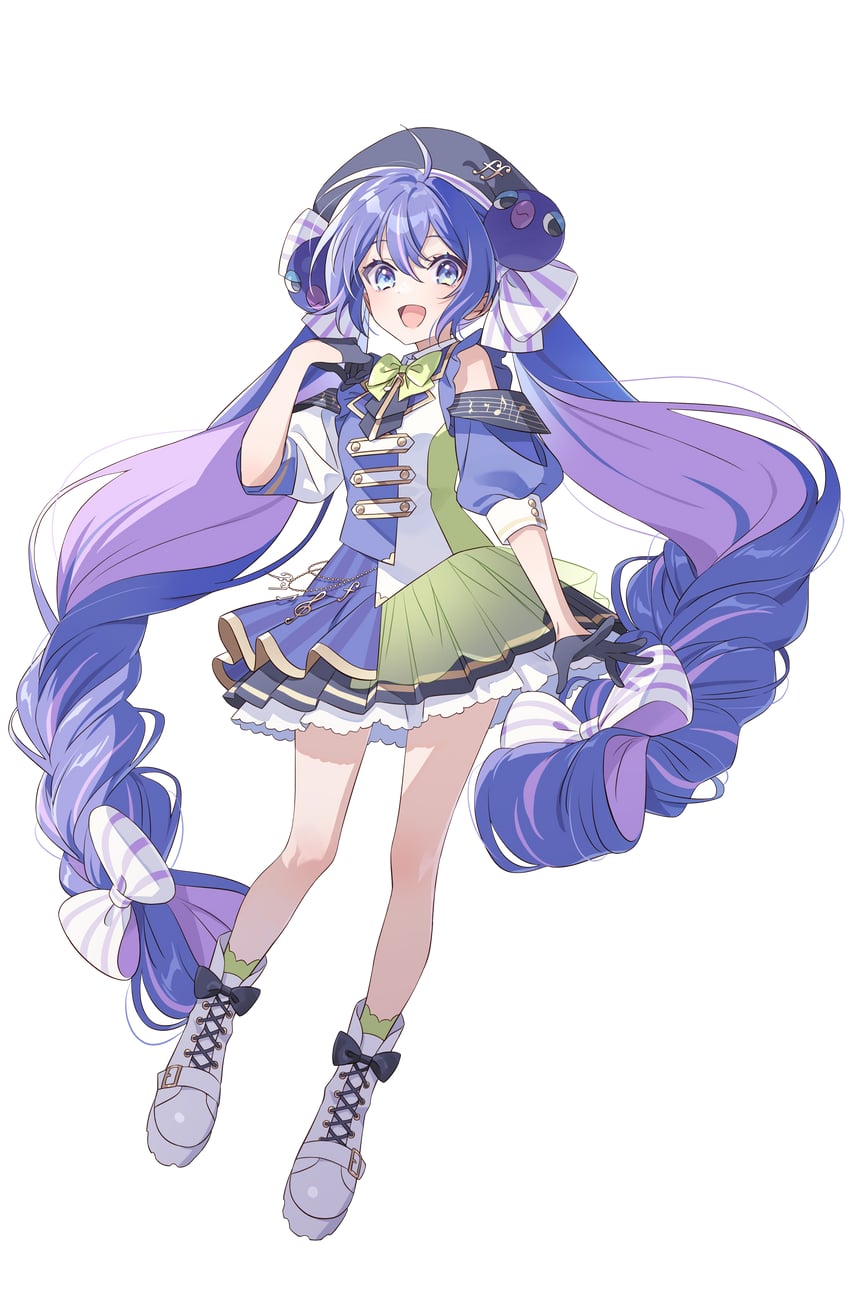 otomachi una (synthesizer v) drawn by hechima_(issindotai)