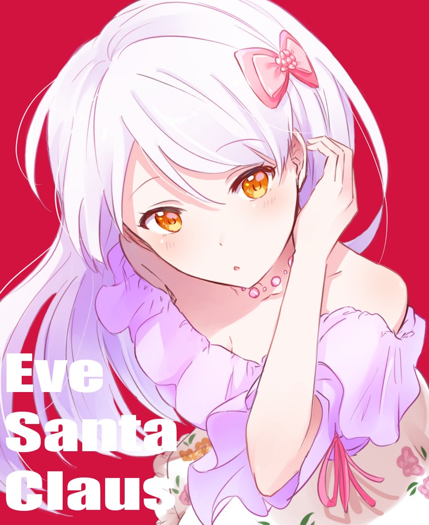 eve santaclaus (idolmaster and 1 more) drawn by mameusa