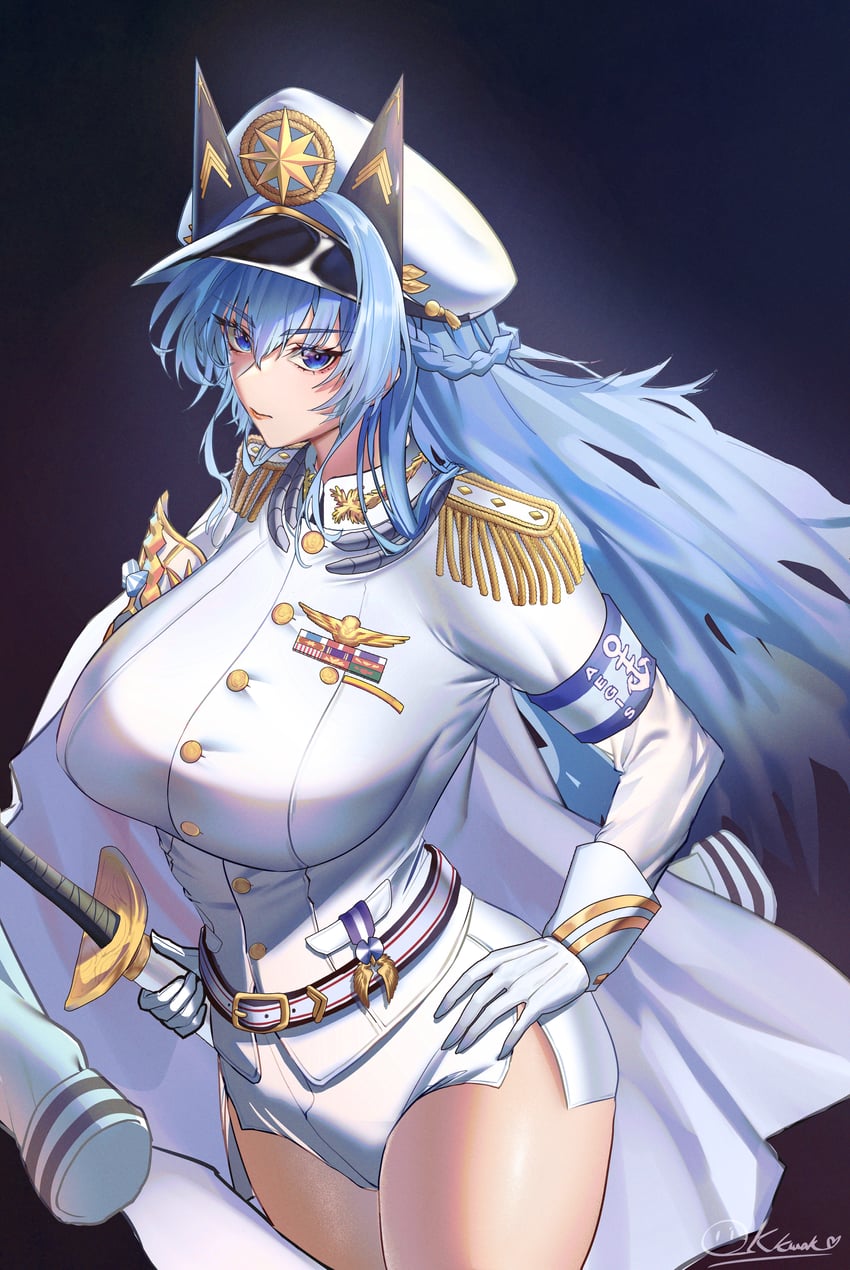 helm (goddess of victory: nikke) drawn by oli_kkwak