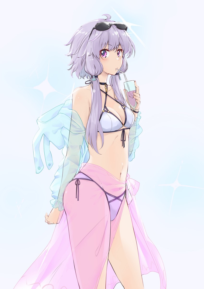 yuzuki yukari (vocaloid and 1 more) drawn by zooanime