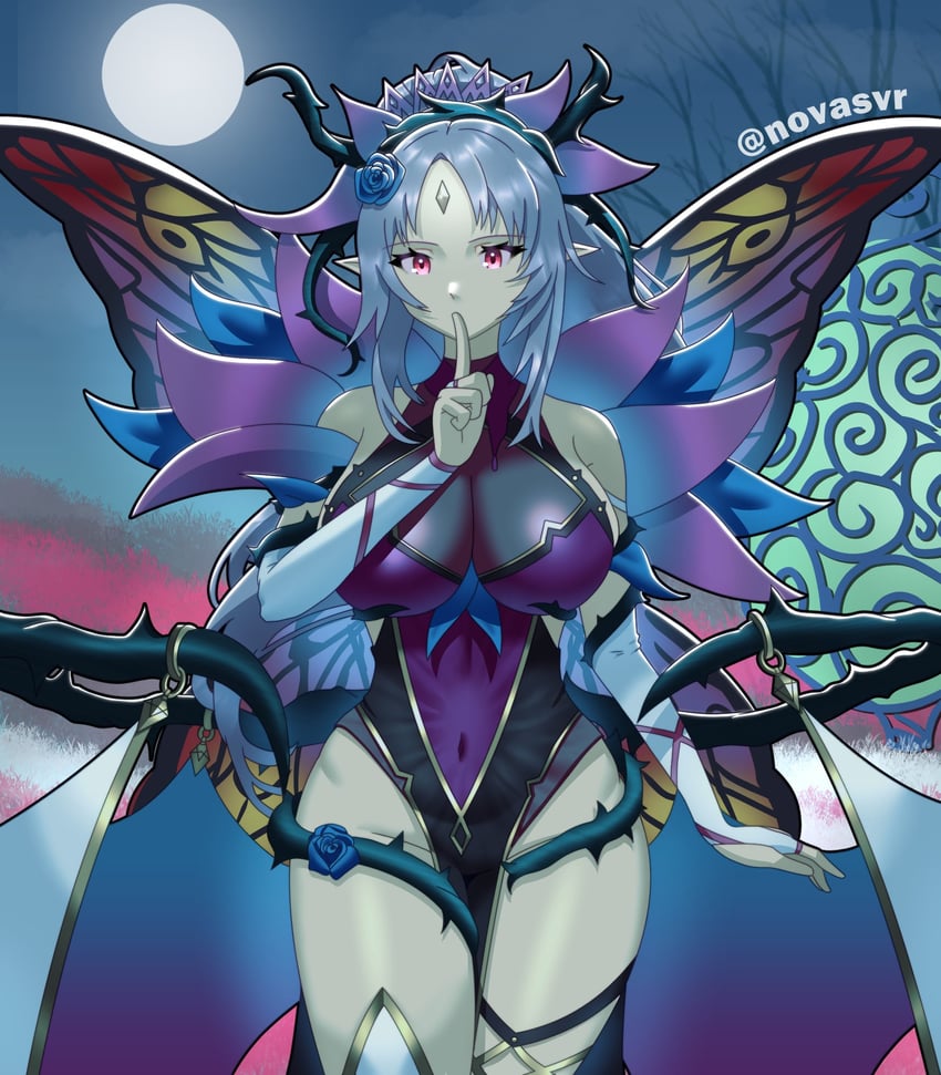 plumeria (fire emblem and 1 more) drawn by novasvr