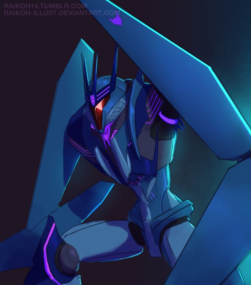 soundwave (transformers and 1 more) drawn by kjara-draws