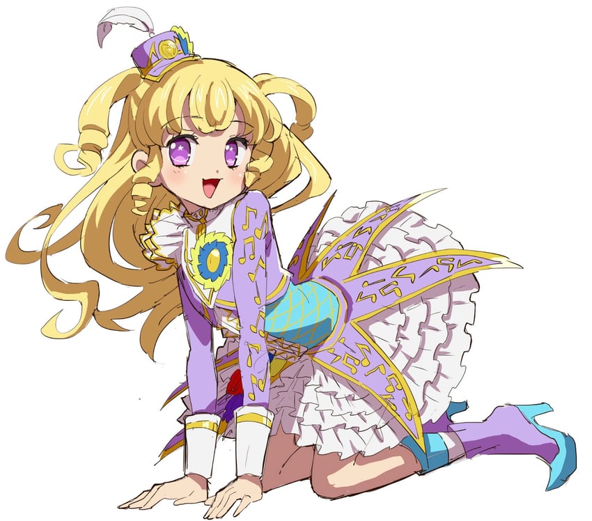 yumekawa yui (pretty series and 2 more) drawn by edamame_(buruburu)