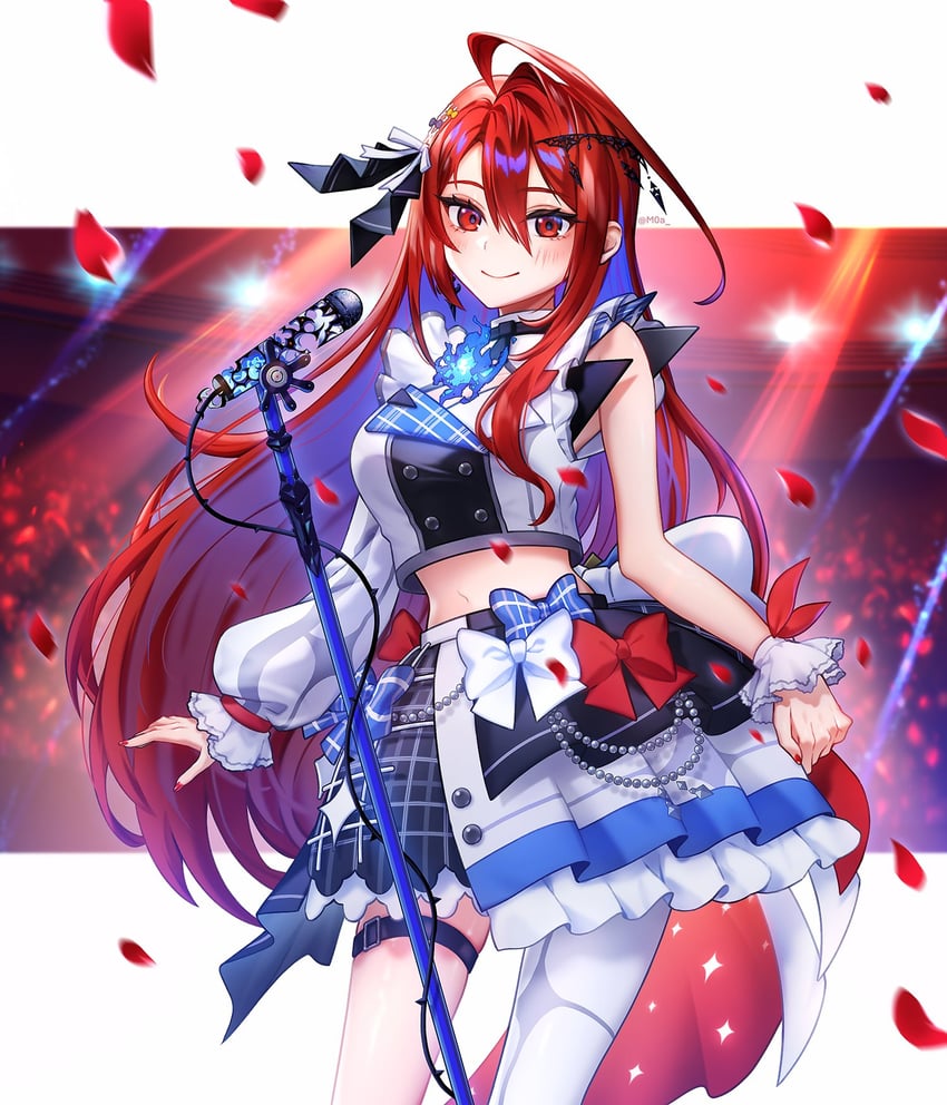 elizabeth rose bloodflame (hololive and 1 more) drawn by moa_(21energy12)
