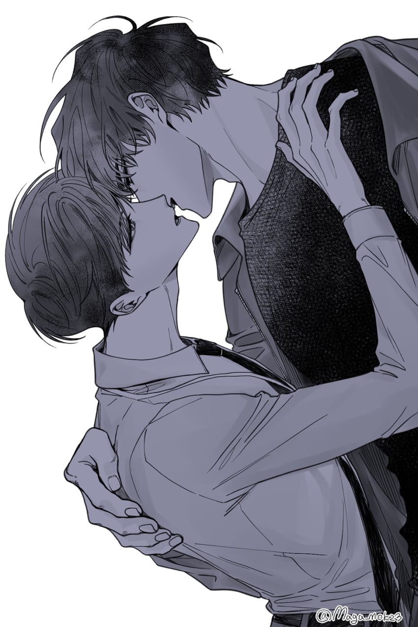 kim dokja and yoo joonghyuk (omniscient reader's viewpoint) drawn by maga_mok23