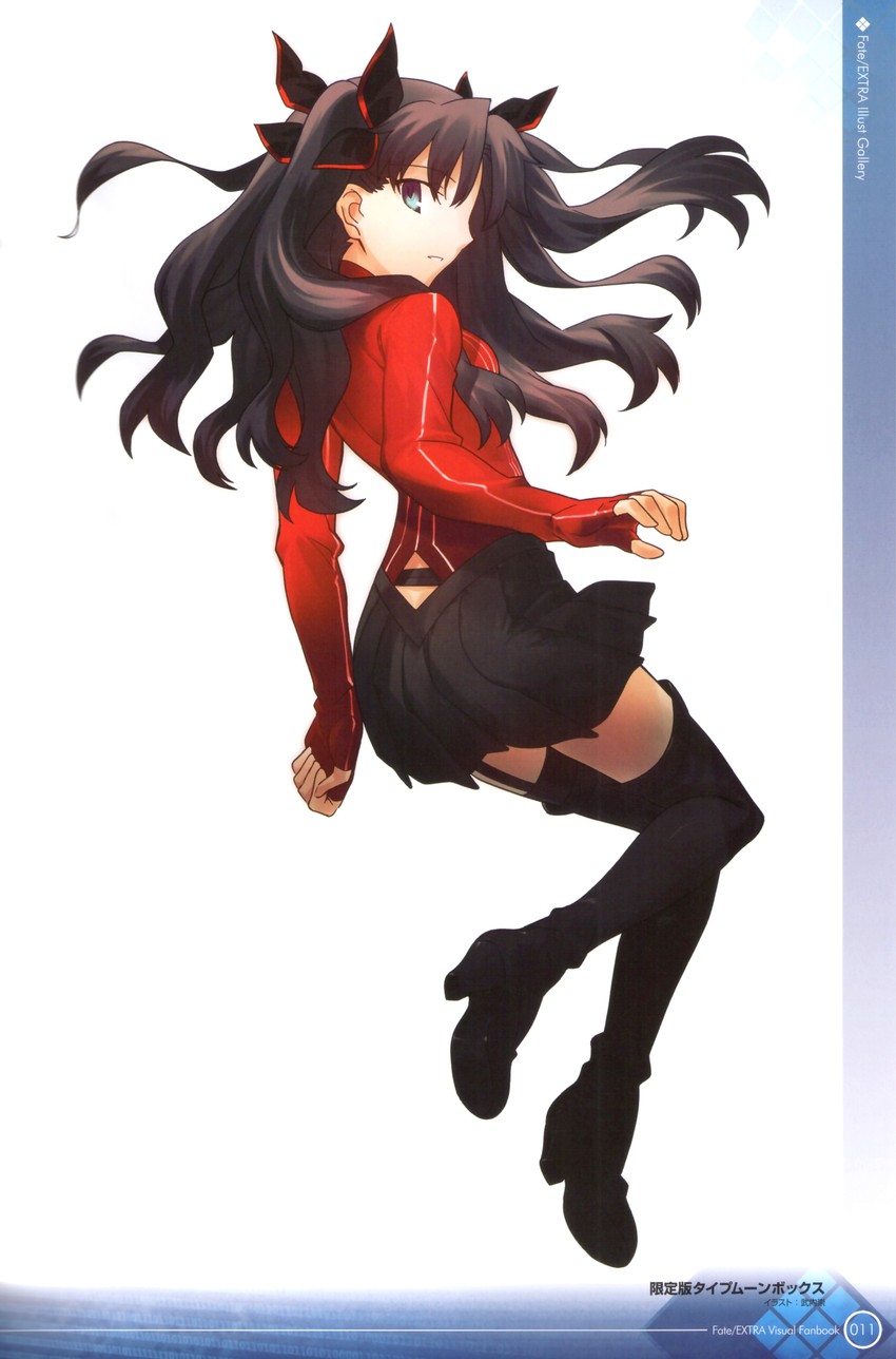 tohsaka rin (fate and 2 more) drawn by takeuchi_takashi