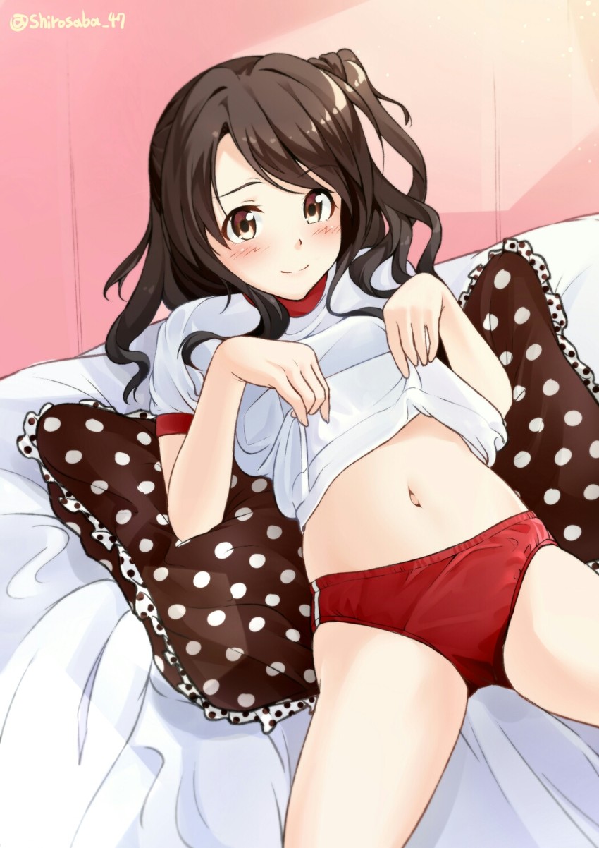 shimamura uzuki (idolmaster and 1 more) drawn by shirosaba
