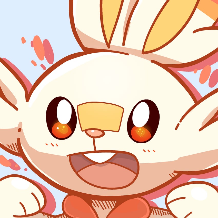 scorbunny (pokemon) drawn by sarah_richford