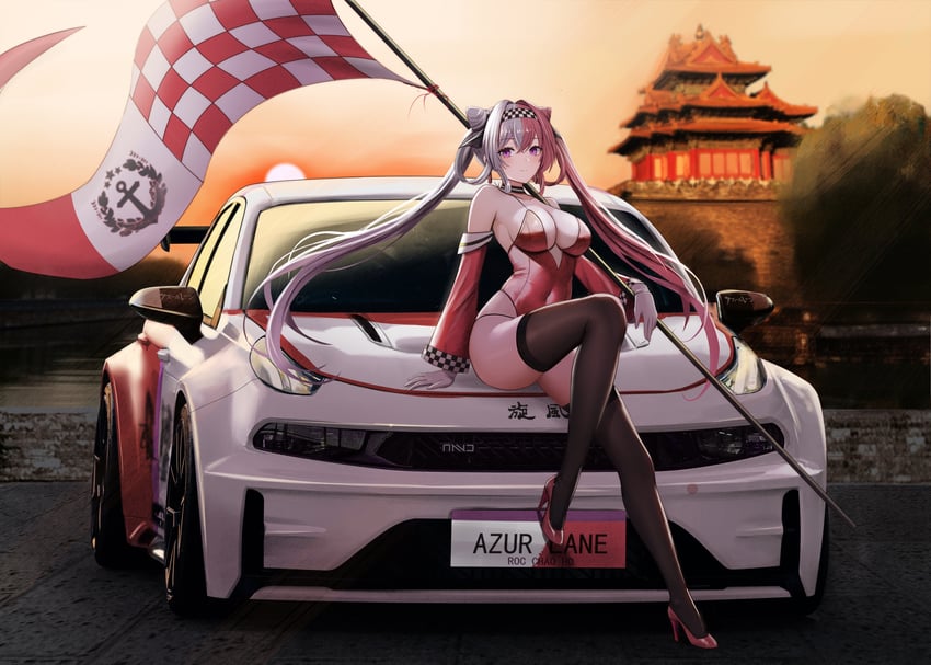 chao ho (azur lane and 1 more) drawn by kcar66t