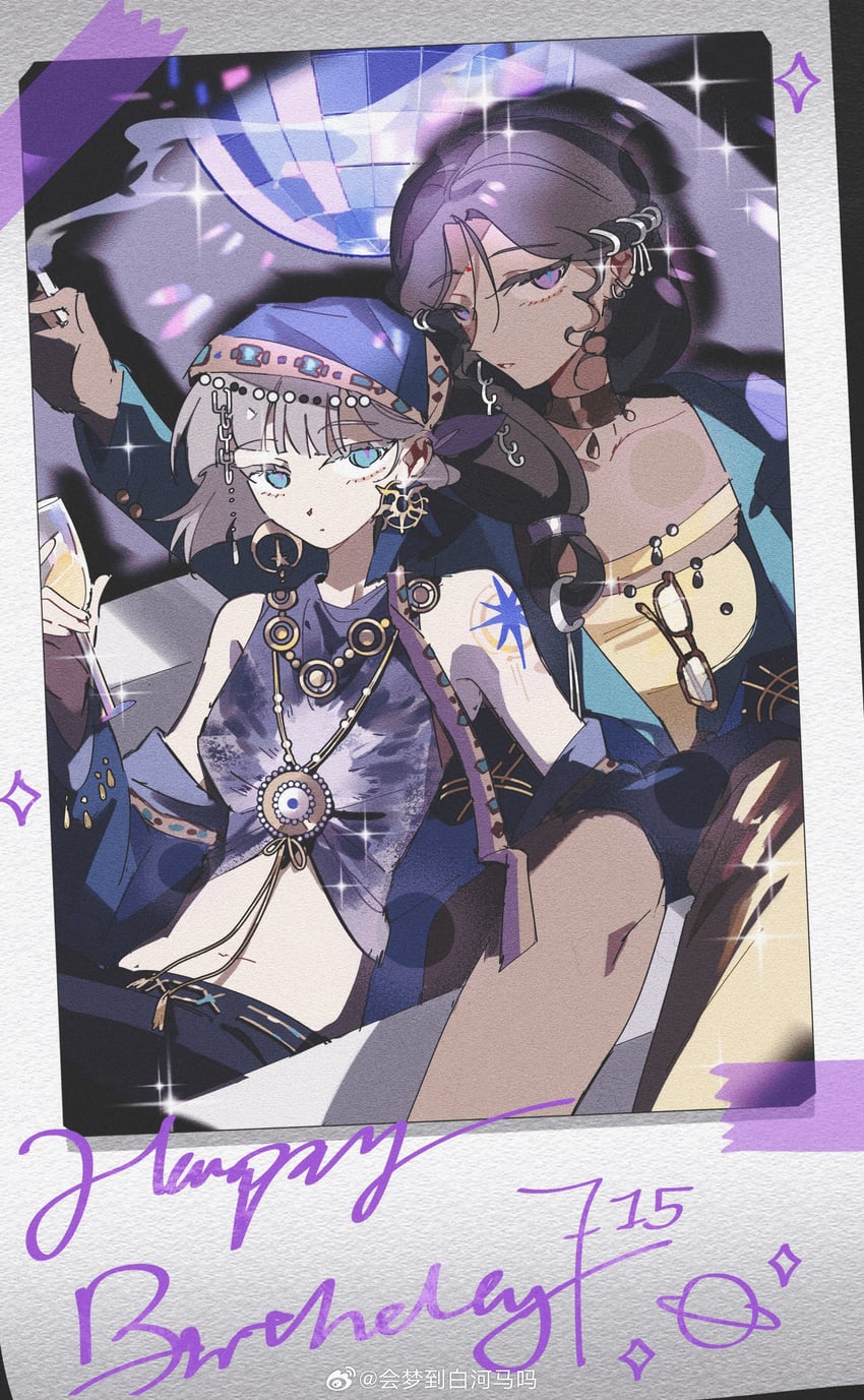 kaalaa baunaa and mercuria (reverse:1999) drawn by hl_(iamawhitehippo)