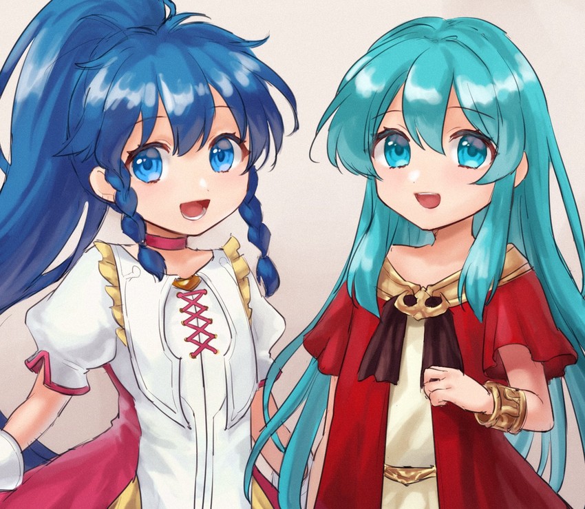 eirika and tana (fire emblem and 2 more) drawn by hazuki_(nyorosuke)