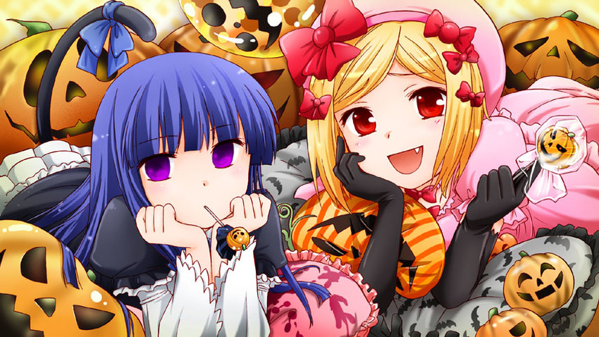 frederica bernkastel and lambdadelta (umineko no naku koro ni) drawn by yoneda_kazusa