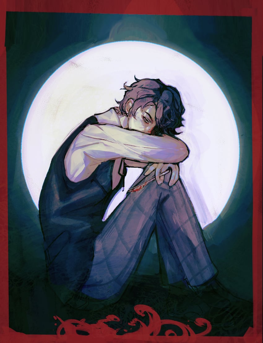 daan (fear & hunger and 1 more) drawn by lazeuli