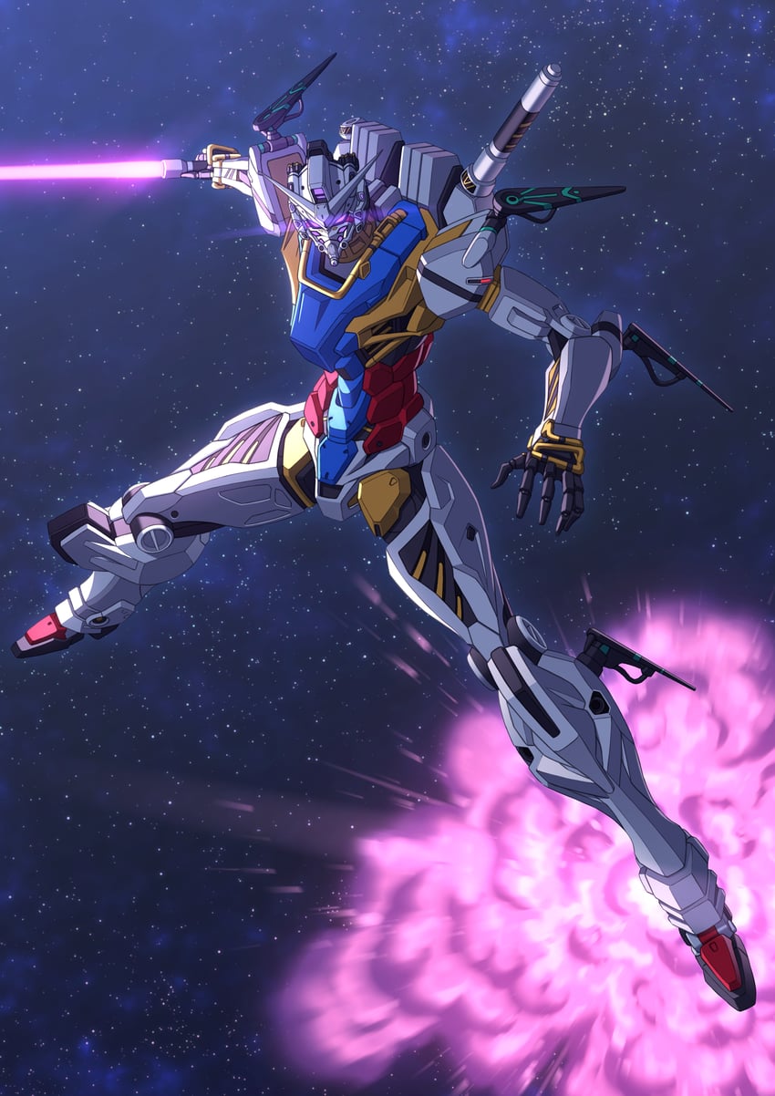 white gundam (gundam and 1 more) drawn by ka_ki_o