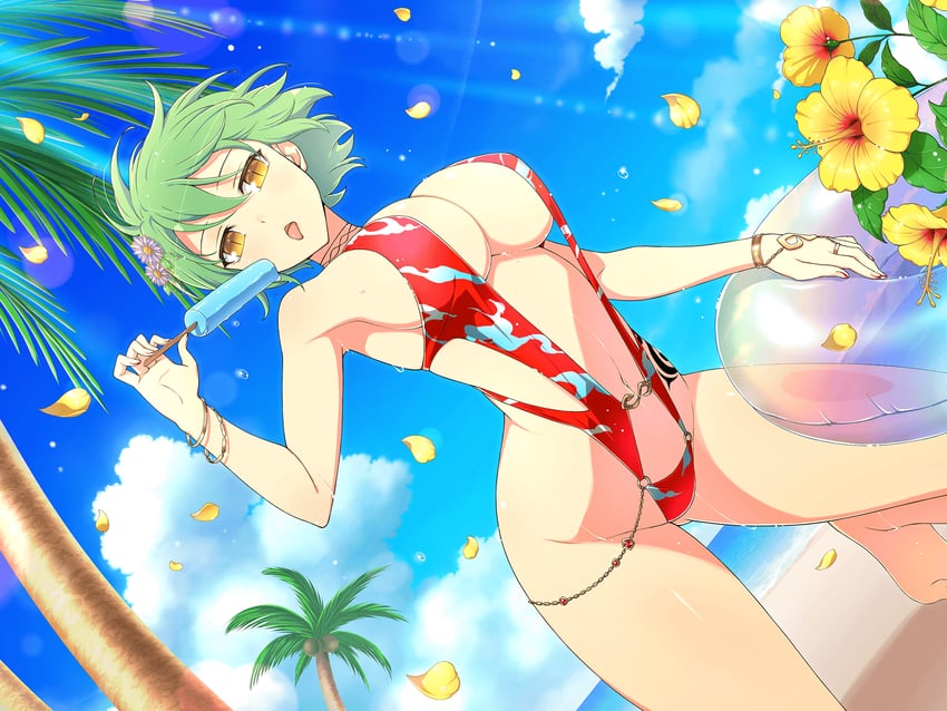 hikage (senran kagura and 1 more) drawn by yaegashi_nan