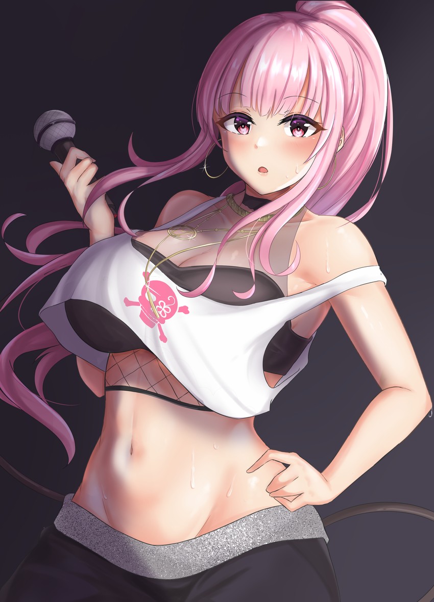 mori calliope (hololive and 1 more) drawn by minori_(user_eket5233)