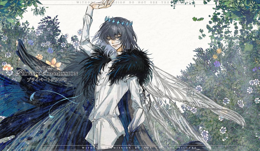 oberon (fate and 1 more) drawn by f3000_kiara