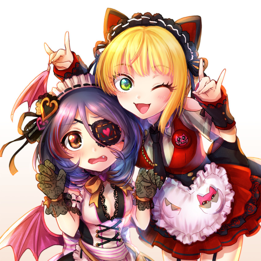 miyamoto frederica and hayasaka mirei (idolmaster and 1 more) drawn by ruku_(ruku_5050)